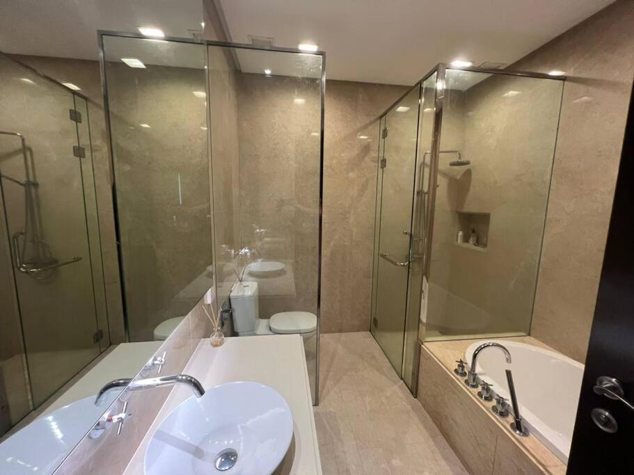 Perfect Marina Stay@ Strait Quay /W Big Balcony + Carpark Bagan Jermal Zewnętrze zdjęcie